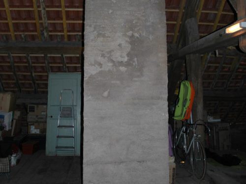 Espace de rangement du grenier