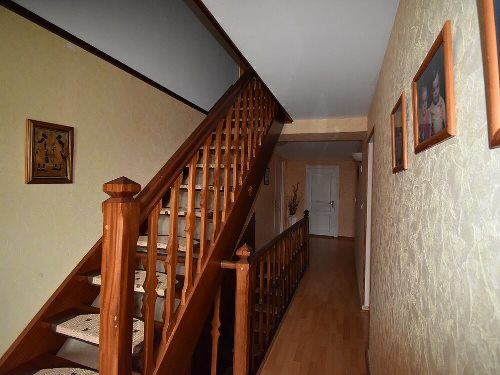 Escalier en chêne au grenier